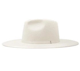 coast rancher fedora hat in ivory