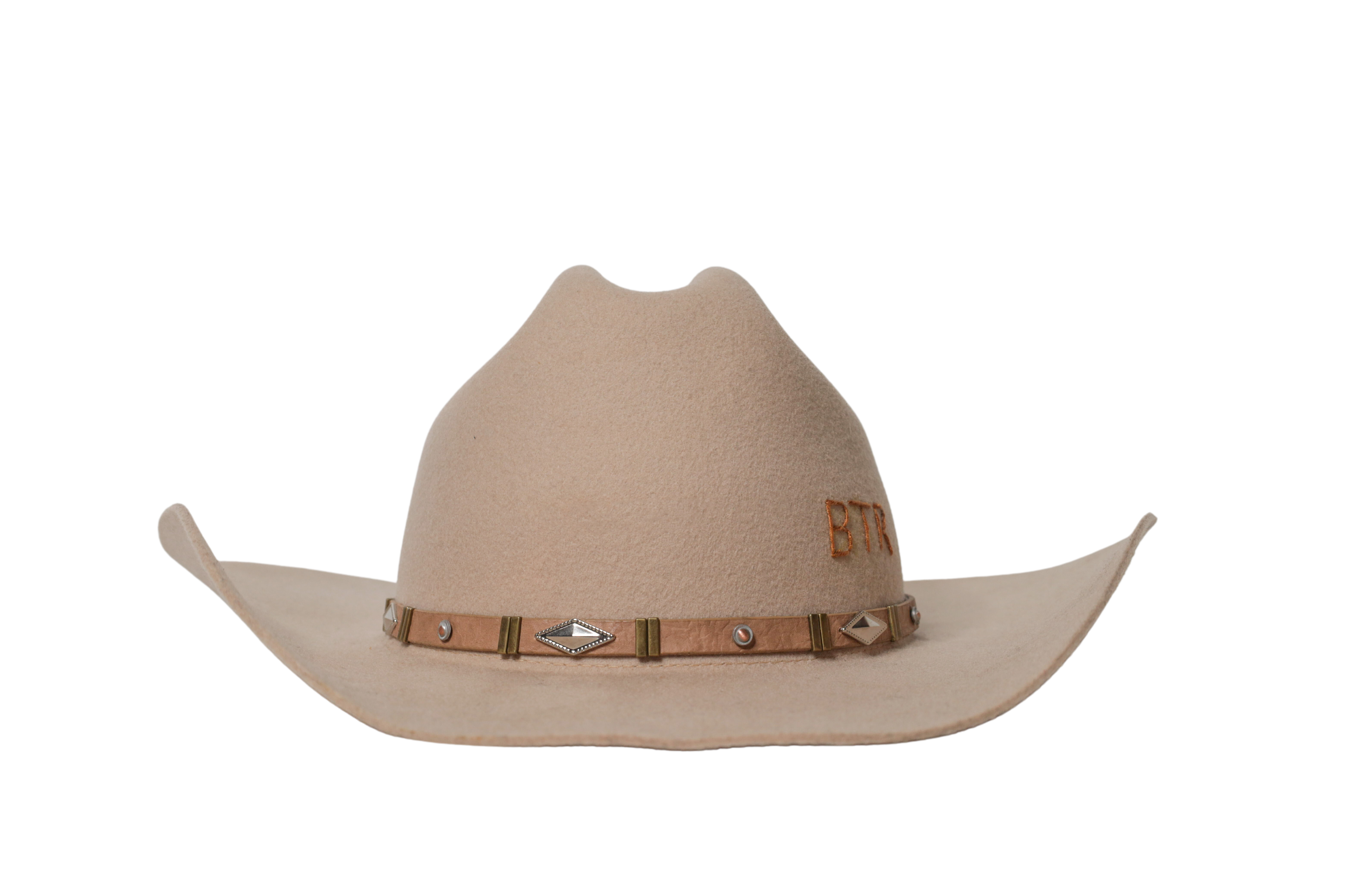BornToRoam - Upland Cattleman Cowboy Hat in Tan