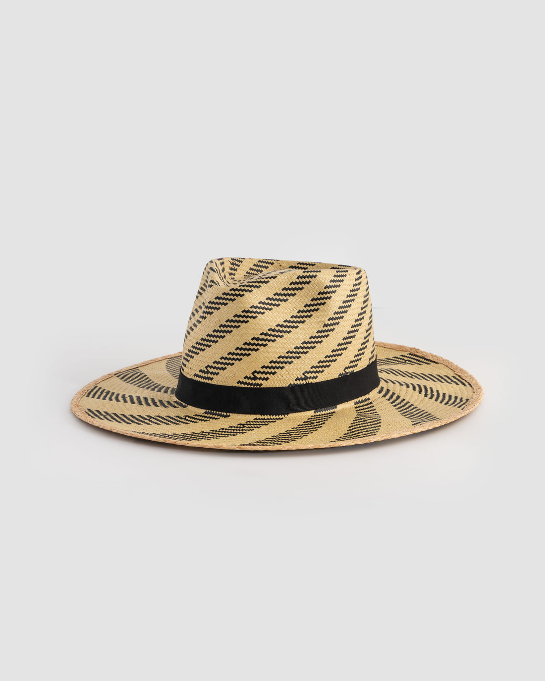 Born To Roam Rosewood Fedora Straw Hat with wide brim and stylish design, perfect for sun protection and casual outdoor wear.