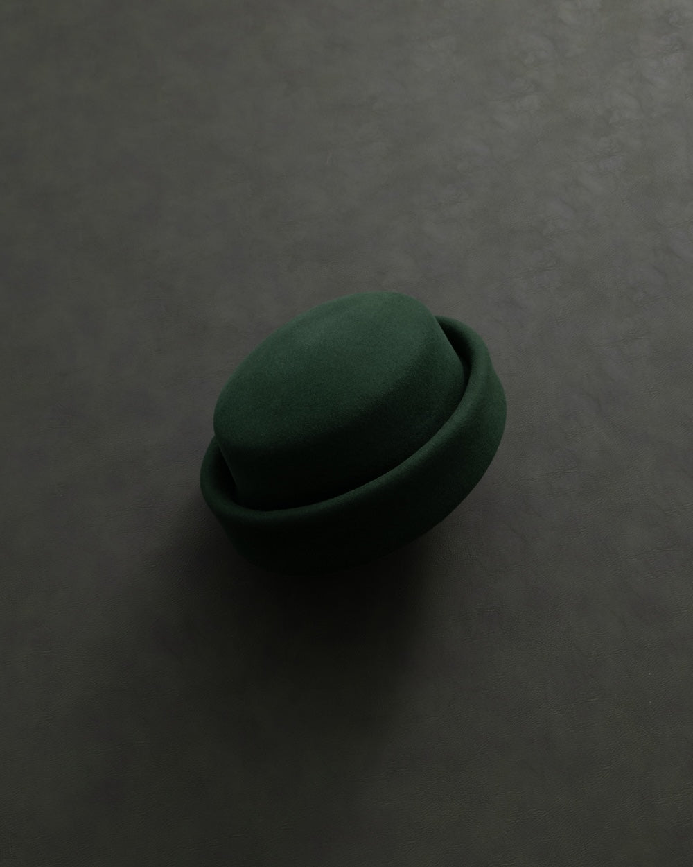 London Pillbox Hat - Hunter Green