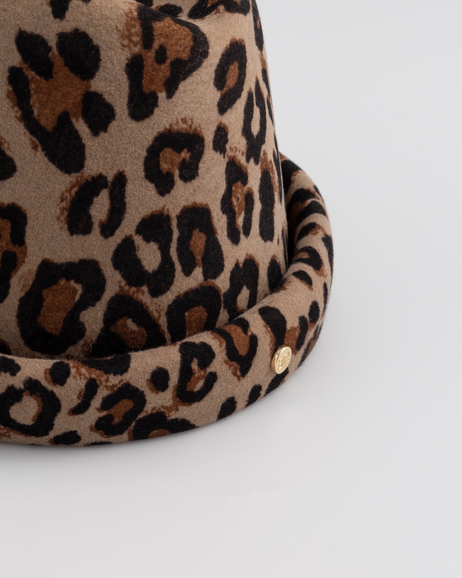 Russian Pillbox Hat - Leopard