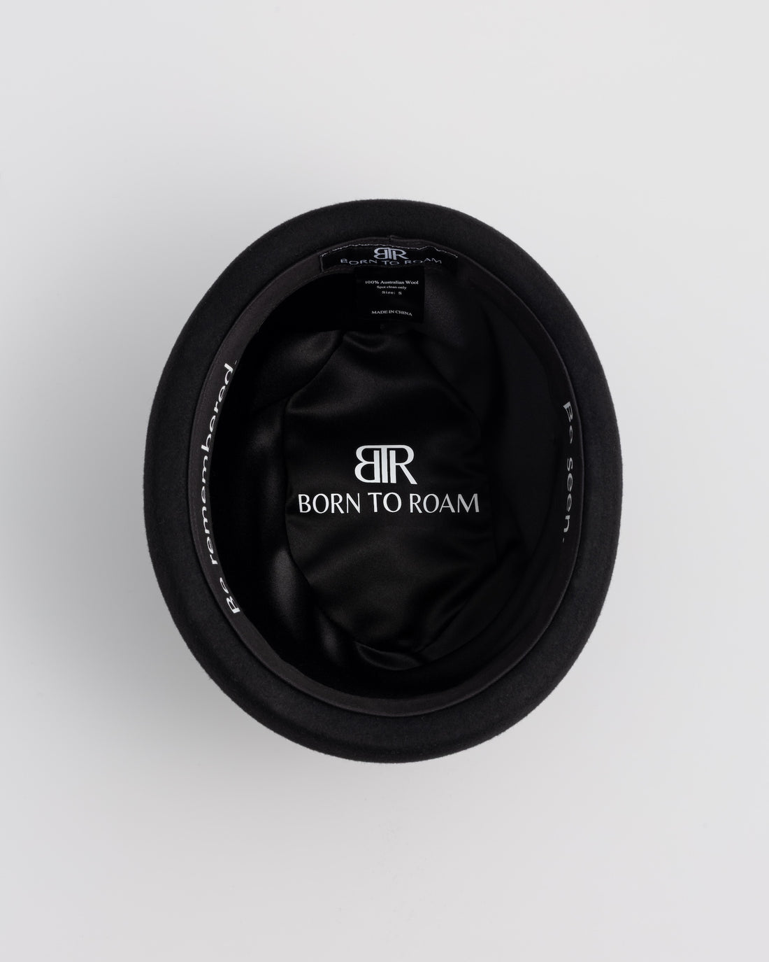 Russian Pillbox Hat - Black