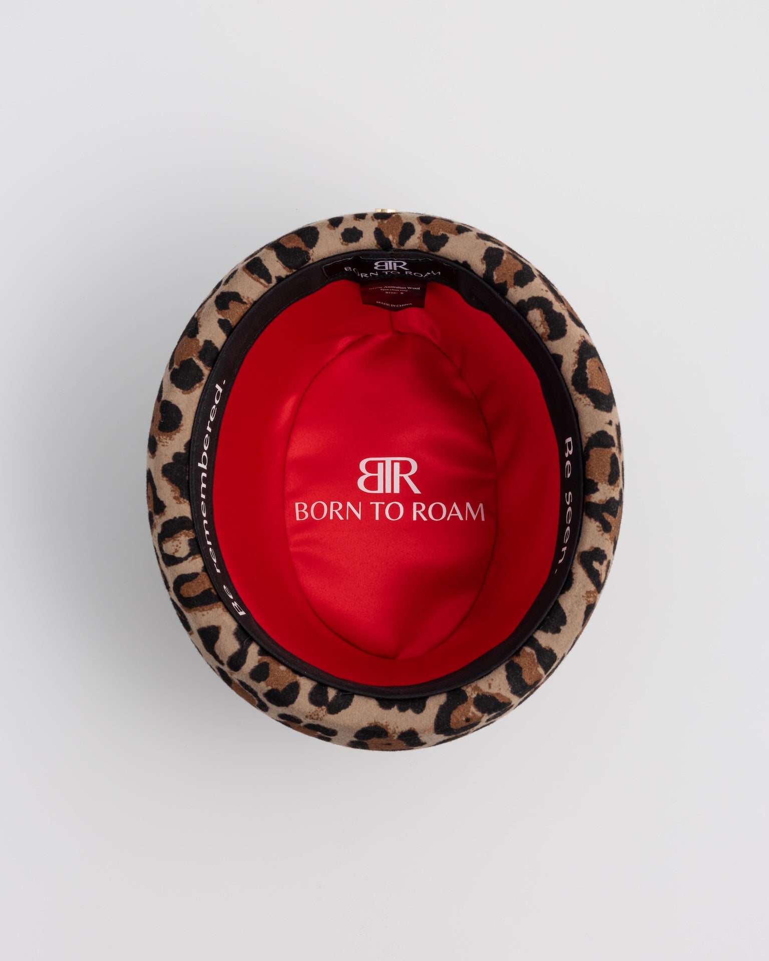 Russian Pillbox Hat - Leopard