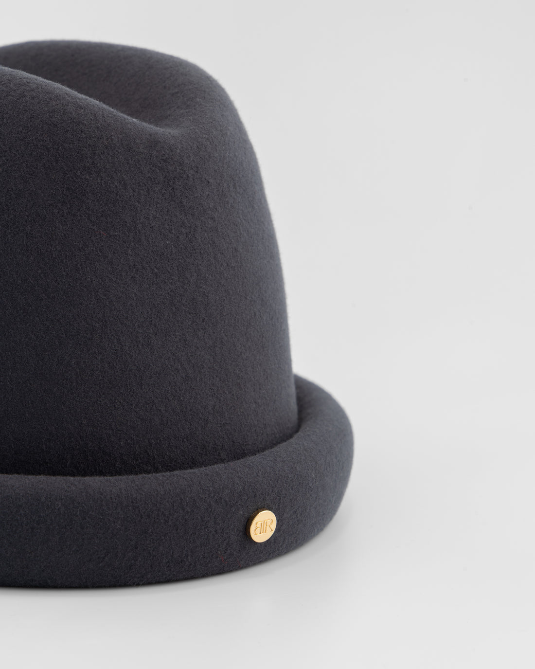 Alpine Pillbox Hat - Cashmere Grey