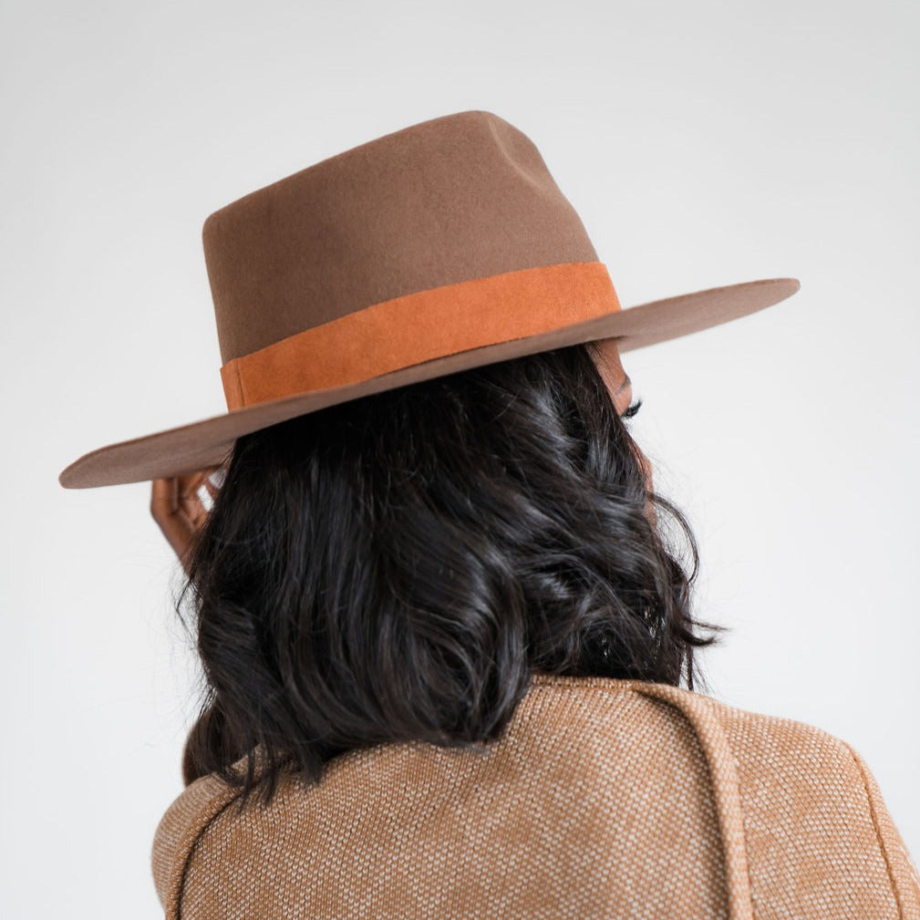 Marmont Fedora in Chocolate