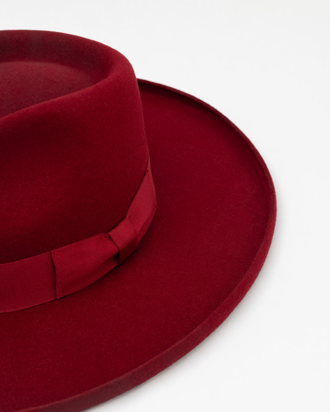 Galilee Rancher Unisex Fedora - Bordeaux | Clearance - Final Sale