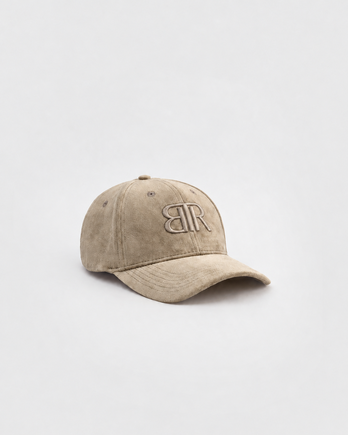 Bronx Velvet Baseball Cap - Taupe Sample | Clearance - Final Sale