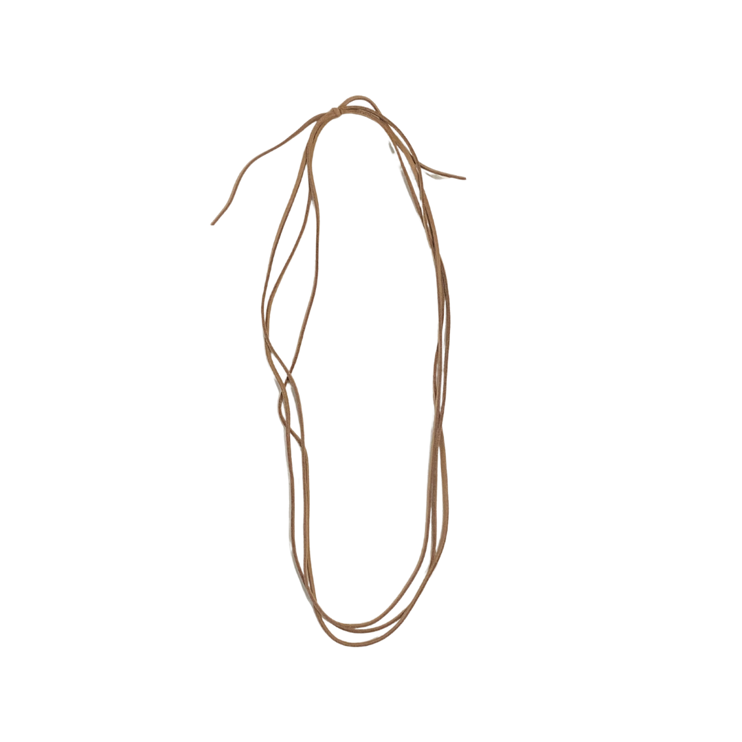 tulsa triple strand hat band in brown