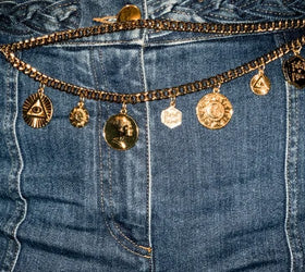 Born To Roam Treasured Chain Belt Necklace featuring a stylish metal chain belt with intricate links and a secure clasp.