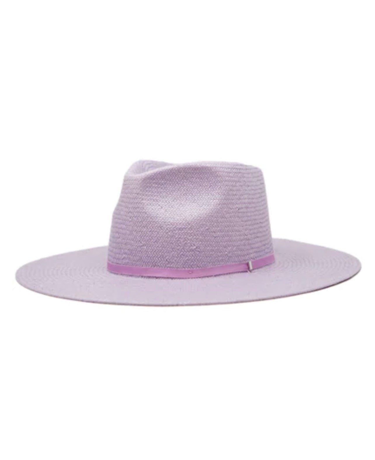 Lavander Straw Rancher Hat