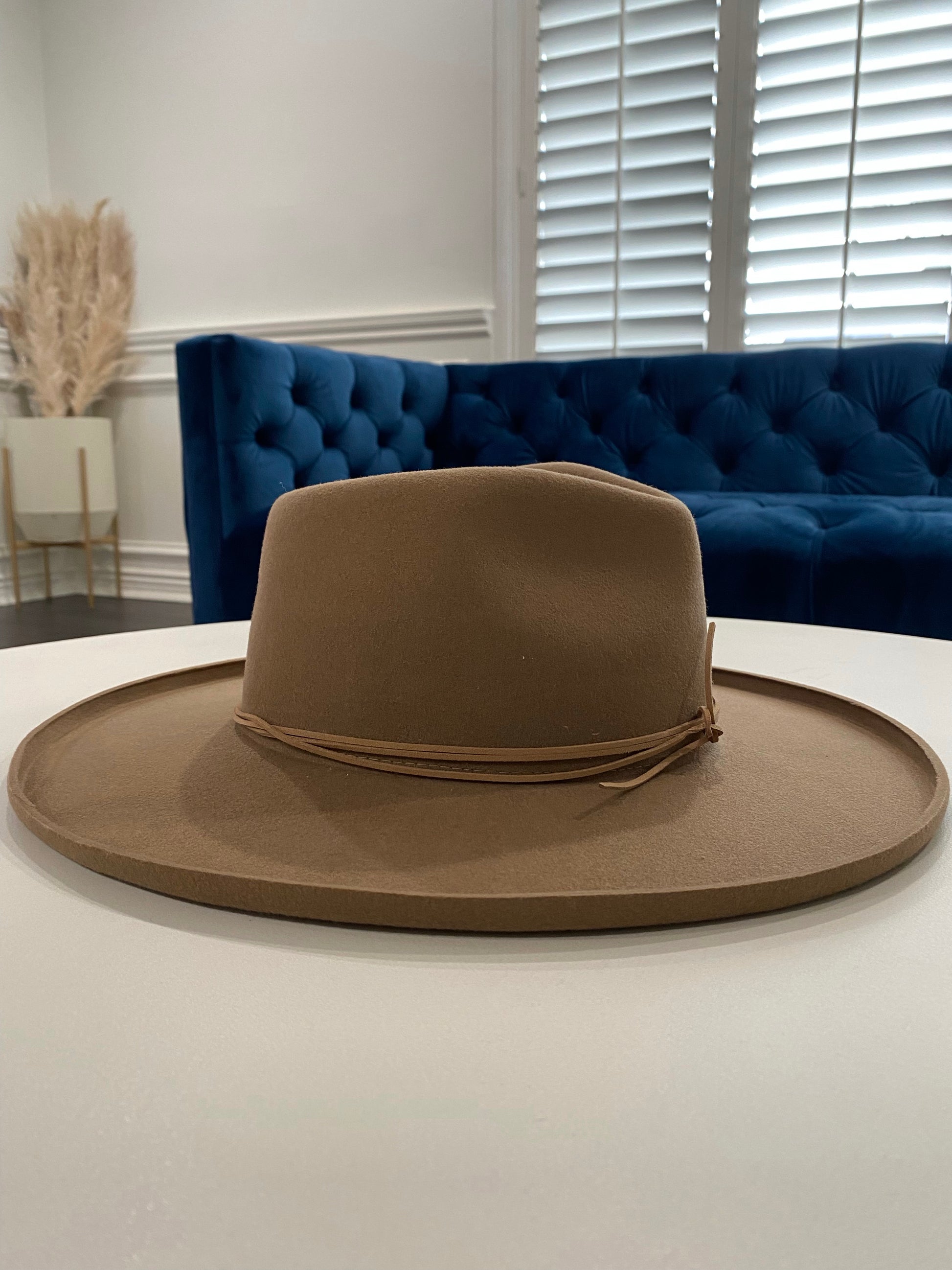 Brown Tulsa Triple Strand Hat Band by Born To Roam, stylish accessory with layered design for hats.