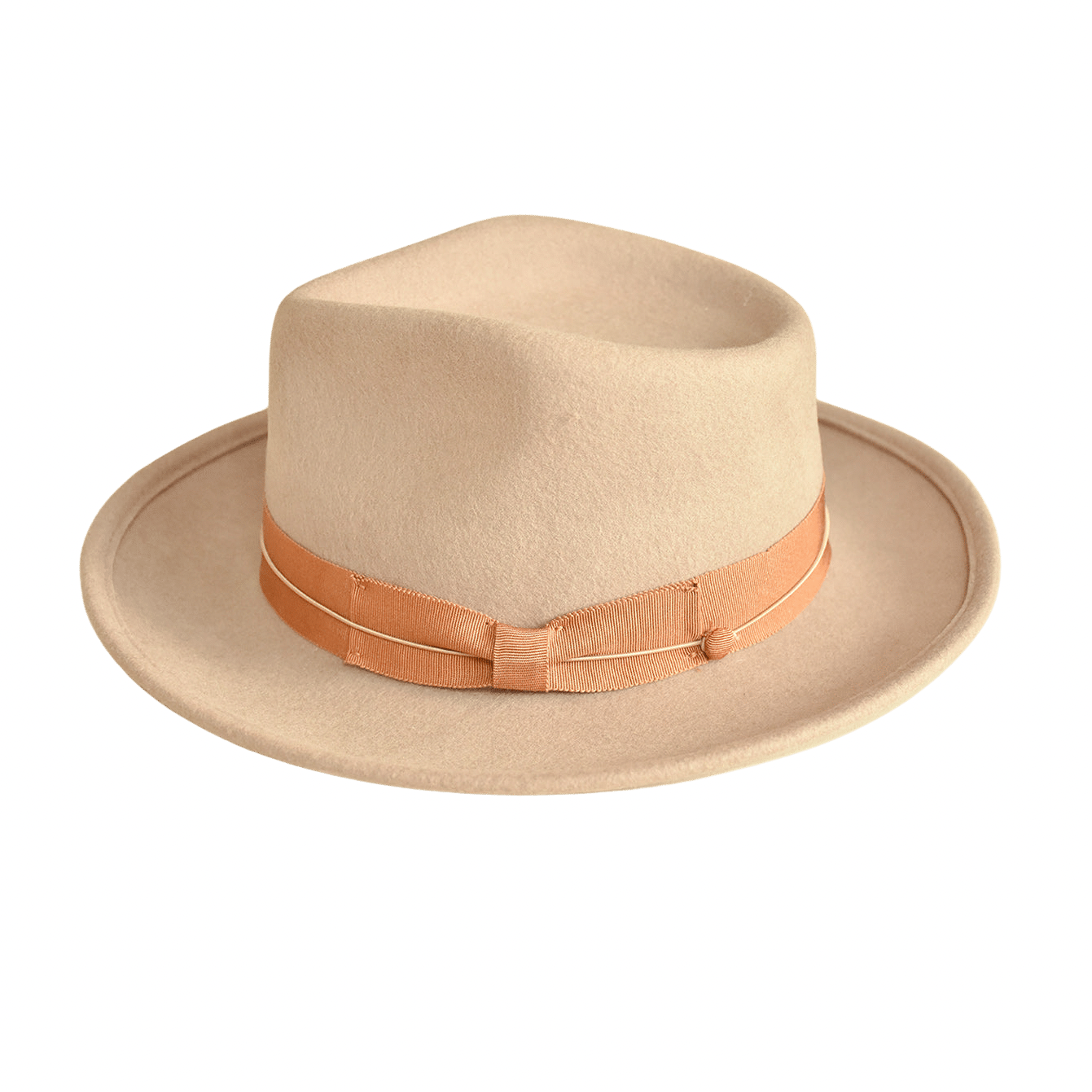 Galilee Kids Brown Fedora Rancher Hat