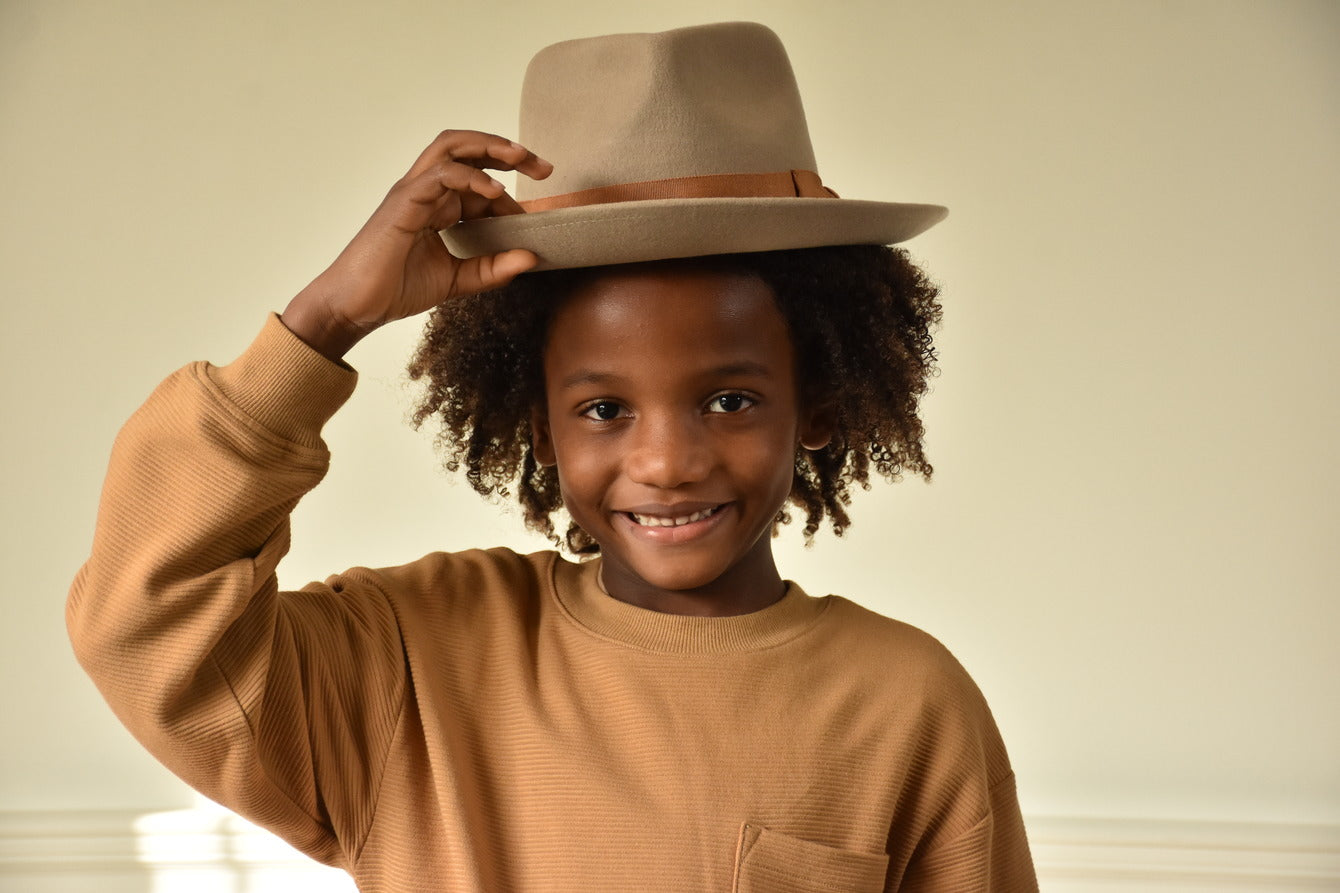 Galilee Kids Fedora Rancher Hat